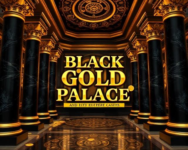עטיפת המכונה Black Gold Palace