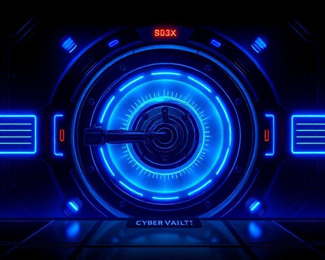 עטיפת המכונה Cyber Vault X